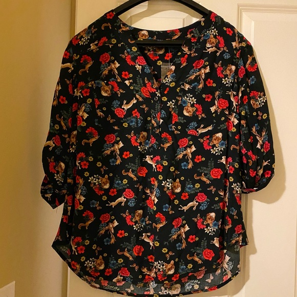 Host Pick NWT Top 🎉 Vintage Animal - Picture 4 of 5